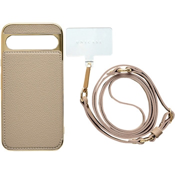 Cross Body Case Duo for Pixel8a(greige) - ユニケース