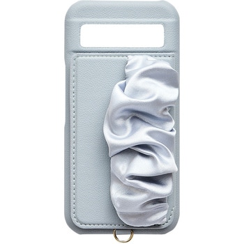 Classy Scrunchie Case for Pixel8a(pale blue) ユニケース