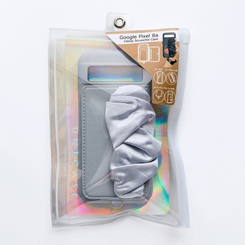 Classy Scrunchie Case for Pixel8a(pale blue) ユニケース