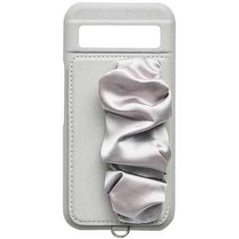 Classy Scrunchie Case for Pixel8a(gray) ユニケース
