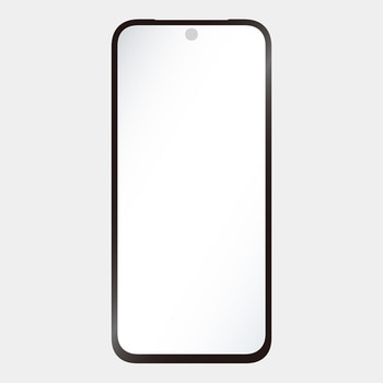 Google Pixel 8a [FLEX 3D] ゴリラガラス 反射防止 黄色くないブルーライト低減 複合フレームガラス ブラック トリニティ