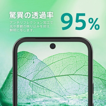 Google Pixel 8a スーパークリア レンズ保護ガラス 光沢 トリニティ