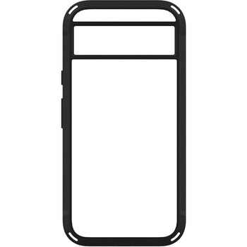Google Pixel 8a [GRAV] 衝撃吸収 ハイブリッドケース ブラック トリニティ