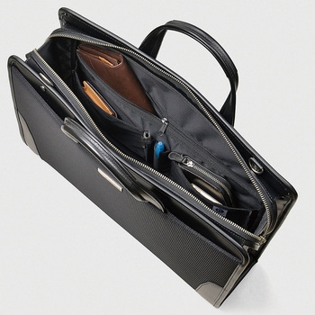 BAGGEX鋼 ブリーフケース 天ファスナー型 ウノフク