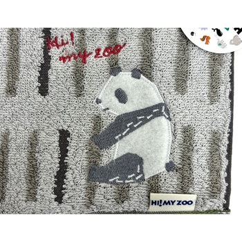 タオル地ハンカチHI!MYZOO 林