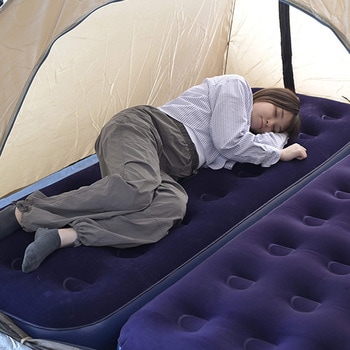 エアーベッド シングル 専用ポンプ付き YAMAZEN(山善)
