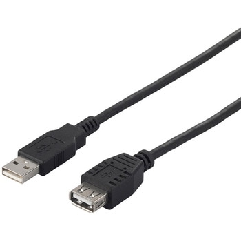 USB2.0AtoA延長ケーブル1.0mブラック BUFFALO(バッファロー)