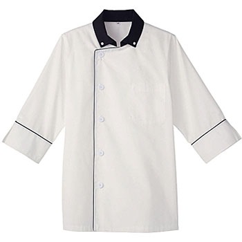 JT1271 七分袖 飲食店 ユニフォーム ショップコート ホール キッチン サーヴォ(旧:サンペックスイスト) 00427412
