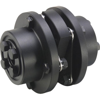 サーボフレックスカップリング SFS-W(ダブルエレメント・高精度摩擦締結) SFS-10W-25M-35M 三木プーリ