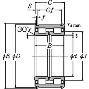 シーブ用SL形円筒ころ軸受 NTN(エヌティーエヌ)