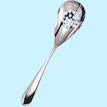 18-8ホームフェスタ 穴明サービングスプーン 山崎金属工業(ヤマコ)