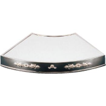 UK18-8末広型ミラープレート (アクリル) バラ UK(三宝)