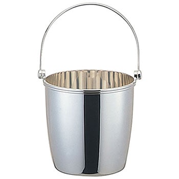 洋白 アイスペール〈ツル手〉 受皿無 早川器物