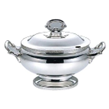 3043210 UK18-8菊渕小判スープチューリン UK(三宝) 容量2500mL