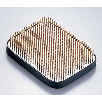 花器保護具付特製剣山 角(ゴムリング付) マルフジ剣山製作所