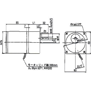 インダクションモーター 200V 4IK25GN-C