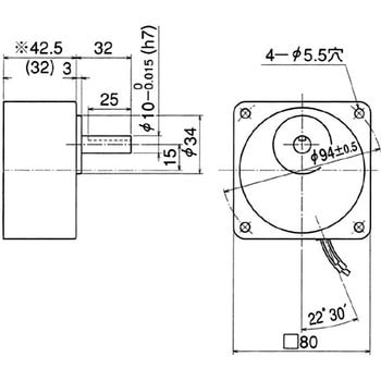 4GN36K ギヤヘッド 1個 オリエンタルモーター 【通販サイトMonotaRO】