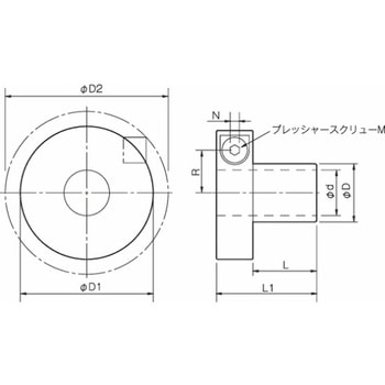 ETPブッシュ ETP-E Plusシリーズ ETP-E-028-CK 三木プーリ