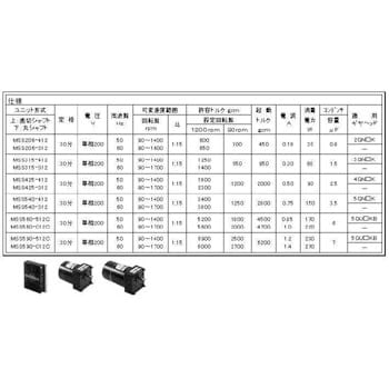 MSS425-012 無接点スピードコントロールモーターユニットMSSシリーズ