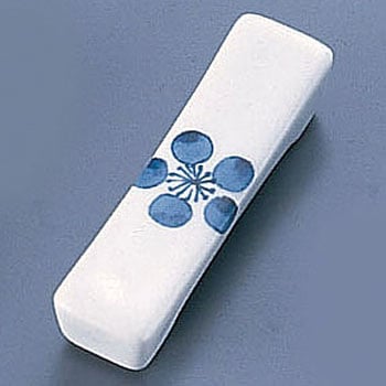 梅長箸置 丸モ高木陶器