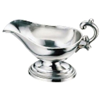 - 18-8ソースポット 柳器物 00539333