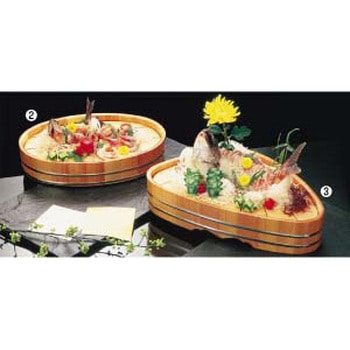 サワラ 小判 盛込桶 雅うるし工芸