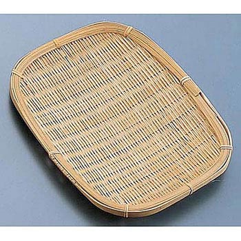 竹 天ぷら皿 ヒゴ角長皿 つかさき