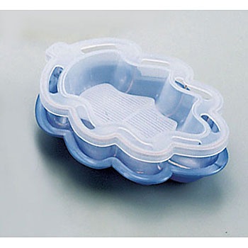 氷鉢 木の葉 (受皿付) アケボノ(厨房機器・キッチン用品)