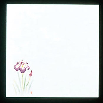 遠赤抗菌和紙 花ごよみ懐敷 あやめ アーテック(和紙)