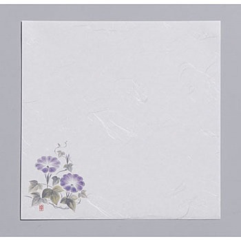 遠赤抗菌和紙 花ごよみ懐敷 朝顔 アーテック(和紙)