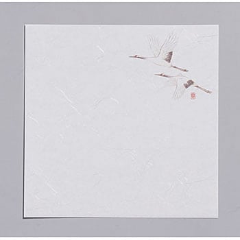 遠赤抗菌和紙 花ごよみ懐敷 鶴 アーテック[和紙]
