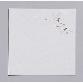 遠赤抗菌和紙 花ごよみ懐敷 鶴 アーテック[和紙]