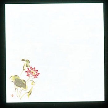 遠赤抗菌和紙 花ごよみ懐敷 はす アーテック(和紙)