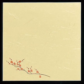 懐紙 四季の花 梅 アーテック(和紙)