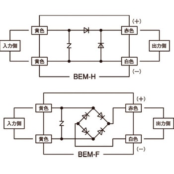 電磁クラッチ・ブレーキ電源装置 BEMモデル BEM-2F-120L 三木プーリ