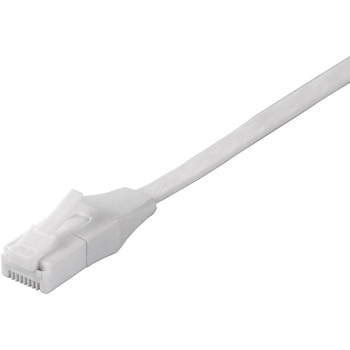 Cat6ツメの折れないLANケーブルフラットストレート7mホワイト BUFFALO(バッファロー)