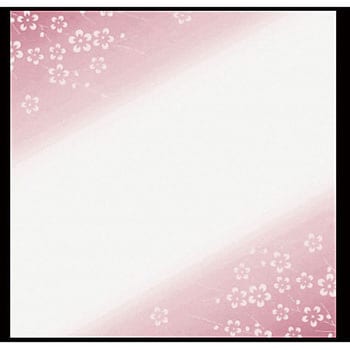 耐油懐敷 華かすみ紅梅 アーテック(和紙)
