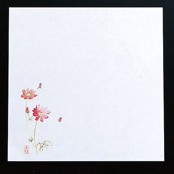 耐油懐敷18角 秋桜 マイン