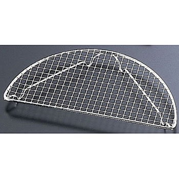 18-8半月型とんかつ網 シンドー