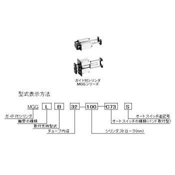 MGGLB32-300 エアシリンダMGGシリーズ 1個 SMC 【通販サイトMonotaRO】