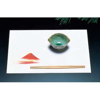 遠赤抗菌和紙 尺3まっと 赤富士 アーテック(和紙)