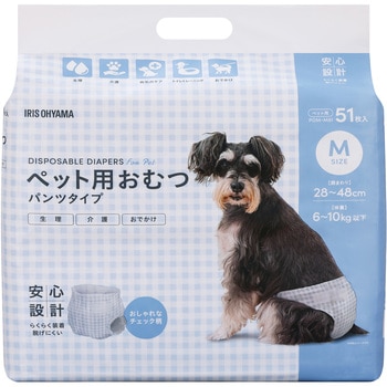 ペット用おむつ M 51枚入り アイリスオーヤマ