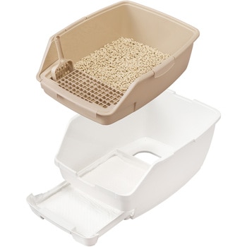 お部屋のにおいクリア消臭 猫用システムトイレハーフタイプ アイリスオーヤマ
