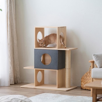 ナチュラルキャットタワー用つめとぎポール アイリスオーヤマ