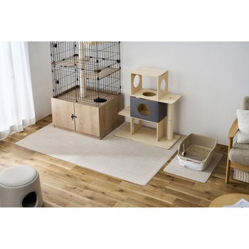 お部屋のにおいクリア消臭 猫用システムトイレハーフタイプ アイリスオーヤマ