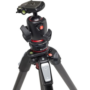 055プロカーボン4段三脚+XPRO自由雲台+MOVEキット Manfrotto