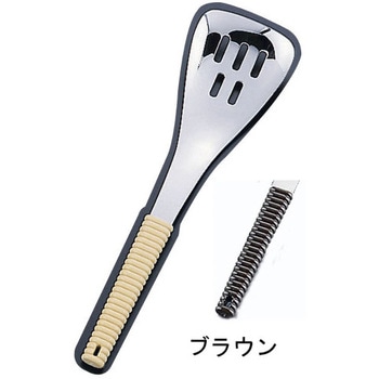 18-8味道楽 取り分けスプーン 穴明 ワダコーポレーション