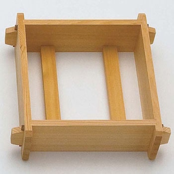 椹・お座敷セイロ 身(1段) 8寸用 用美(ヤマコー)