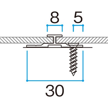 アートボード 平目地 ジョイント薄型 タカショー