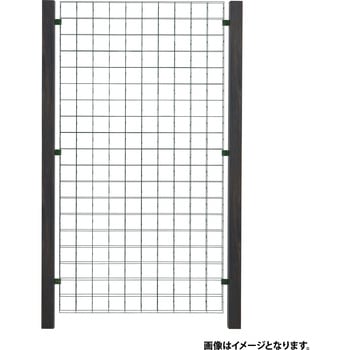 トレメッシュフェンス用75角柱 L24(H19用) - タカショー